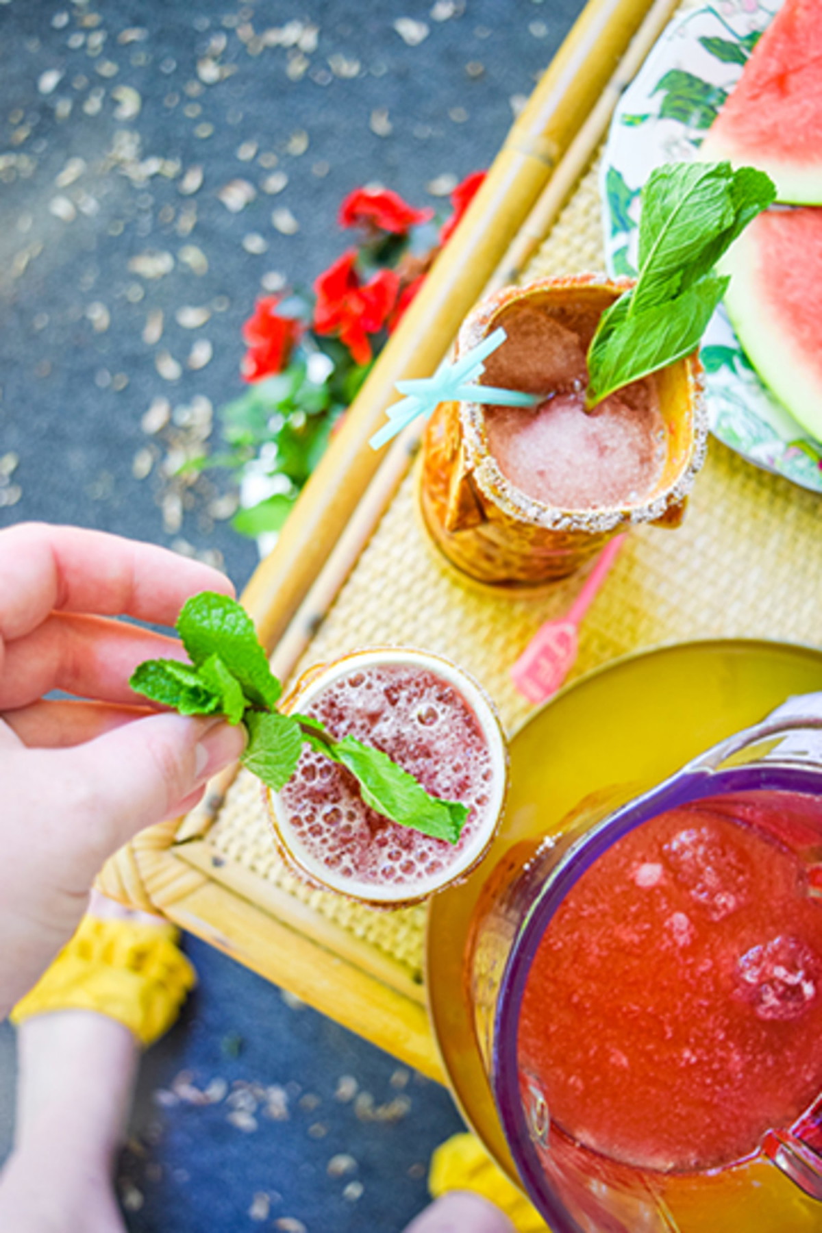 Frozen Watermelon Margarita