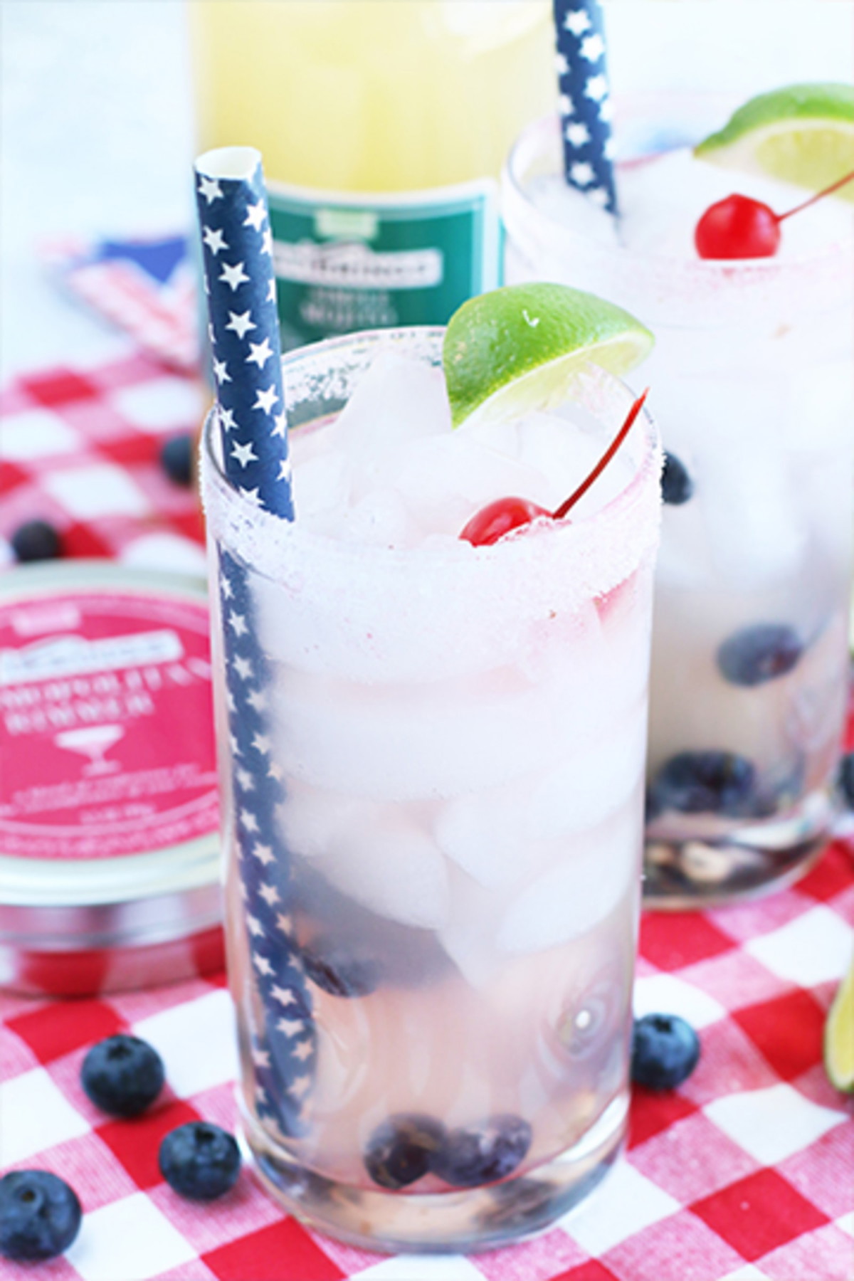 Star Spangled Blueberry Mojito