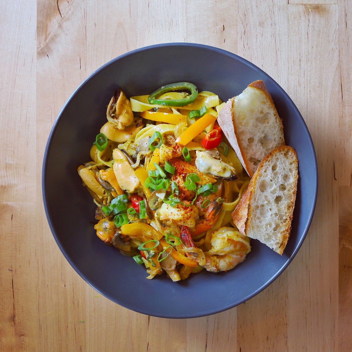 Massalis Mussel Pasta