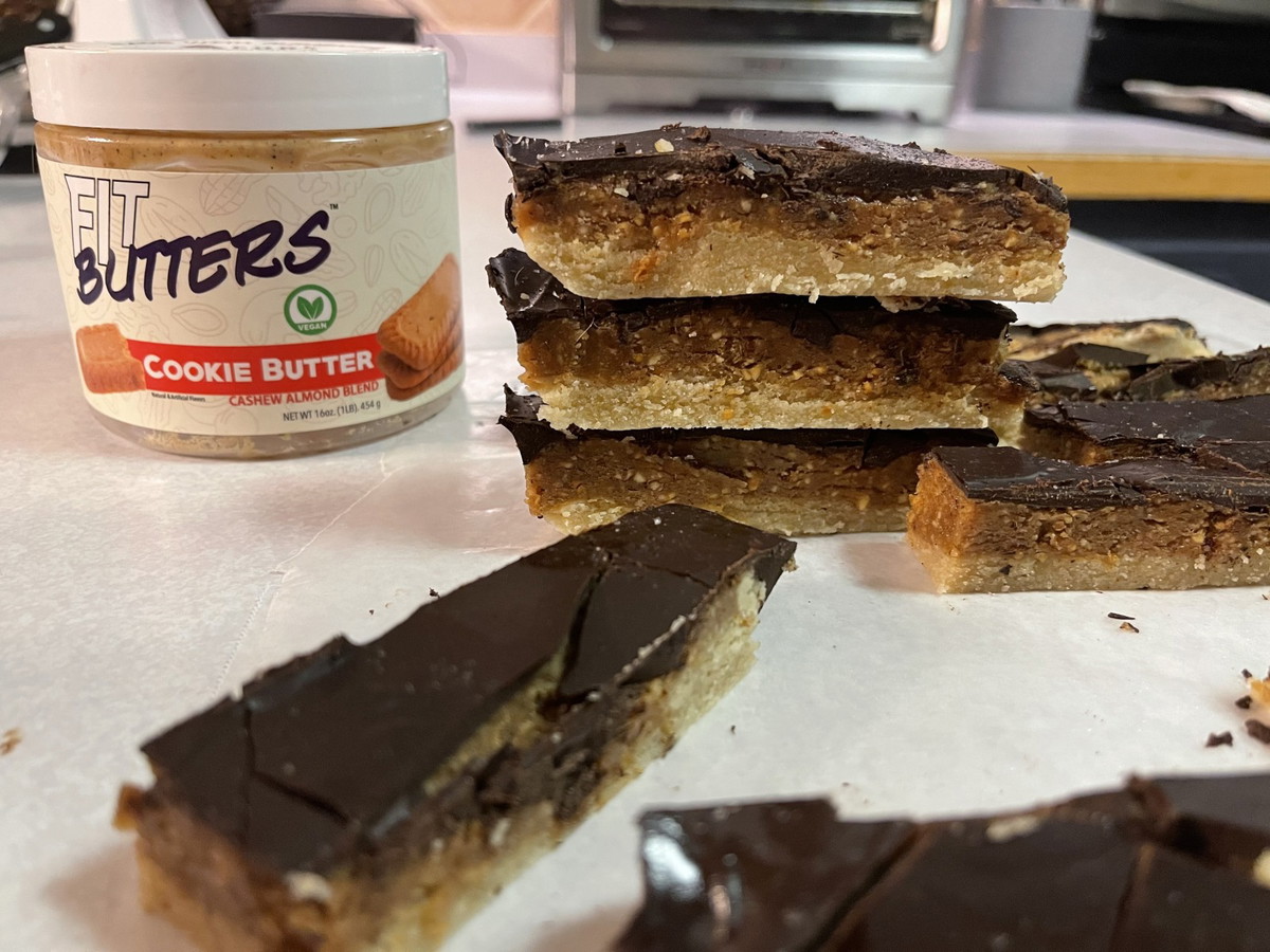 FIt Butters Cookie Butter Chocolate Bars