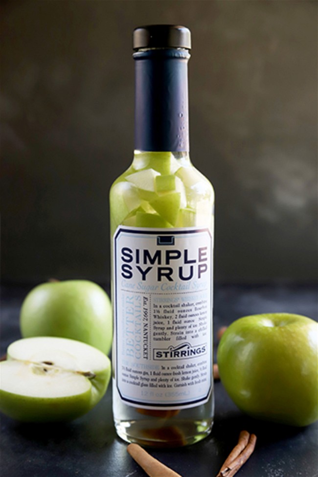 Image of Apple Pie Infused Simple Syrup