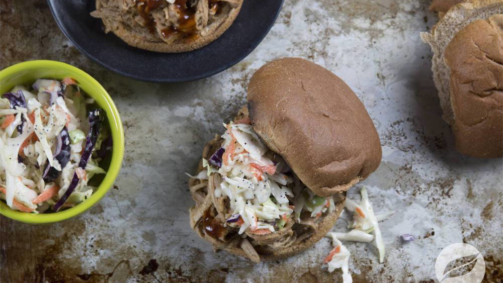 Image of Agave BBQ Pulled Pork Sandwiches