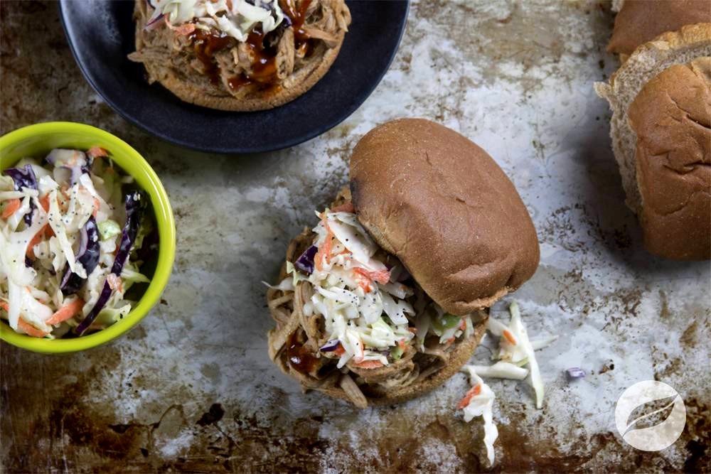 Image of Agave BBQ Pulled Pork Sandwiches