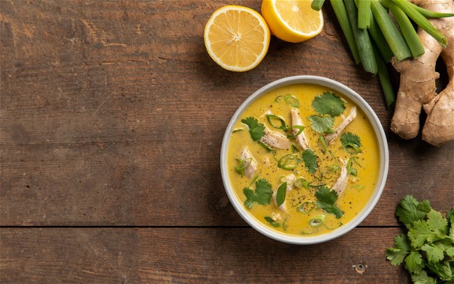Image of Ginger Chicken Soup