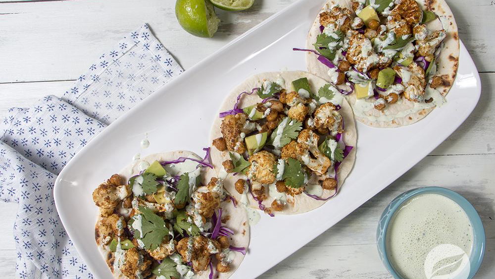 Image of Cauliflower & Chickpea Tacos