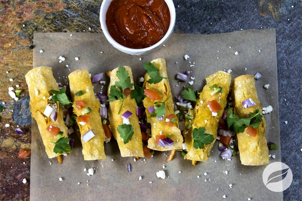 Image of Baked Chicken Taquitos