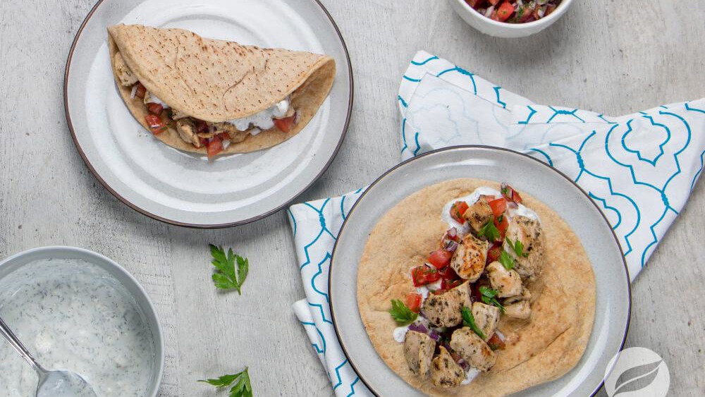 Image of Rosemary Chicken Pitas