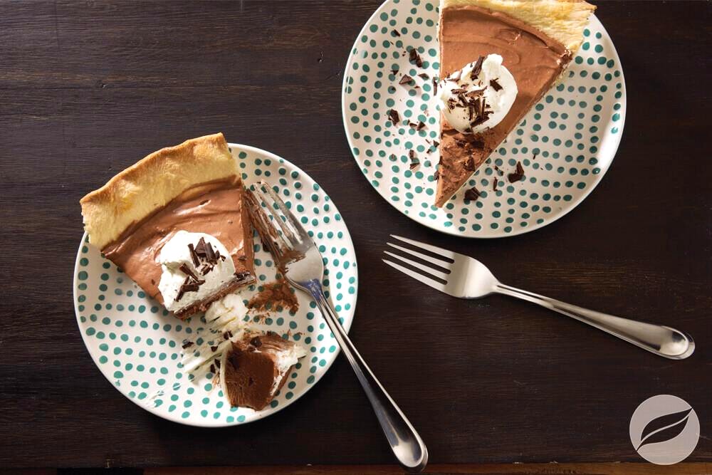 Image of Spiced Dark Chocolate Cream Pie