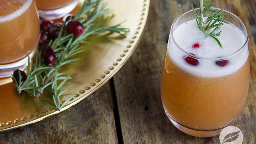 Image of Spiced Cranberry Mimosas