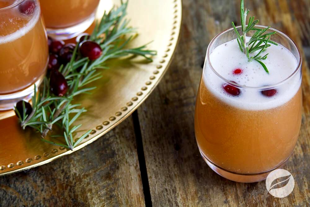 Image of Spiced Cranberry Mimosas