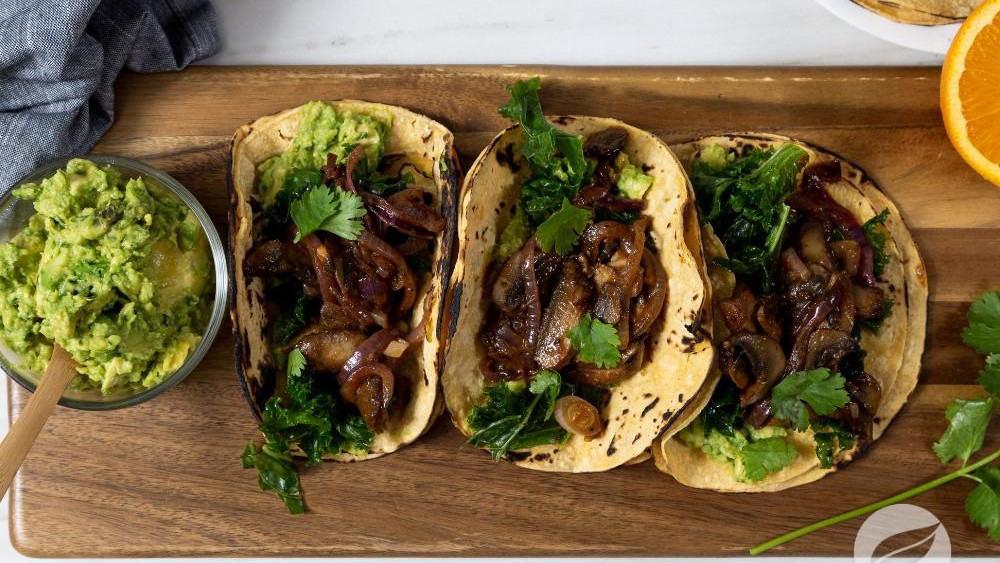 Image of Mushroom & Kale Tacos