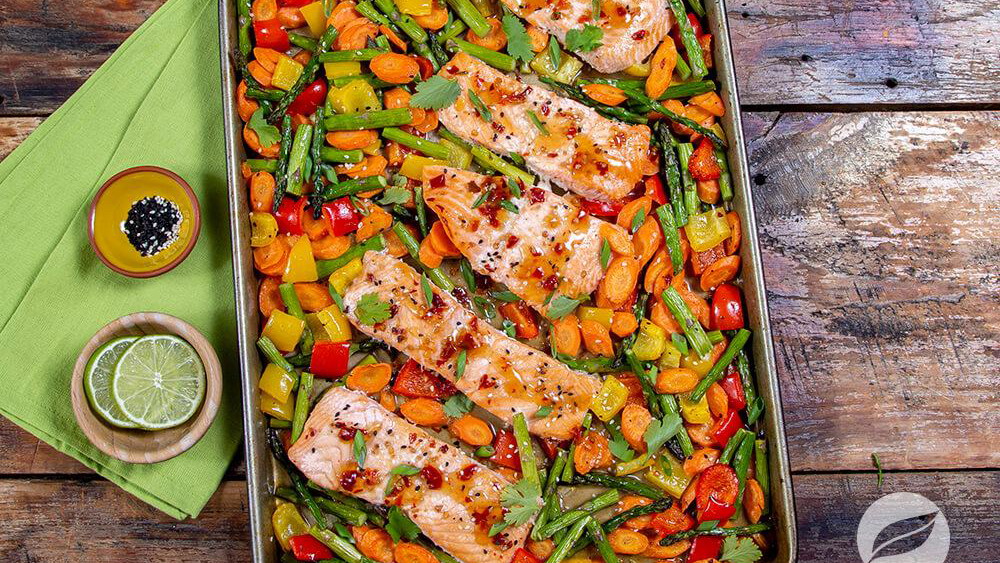 Image of Sweet Thai Salmon & Veggies