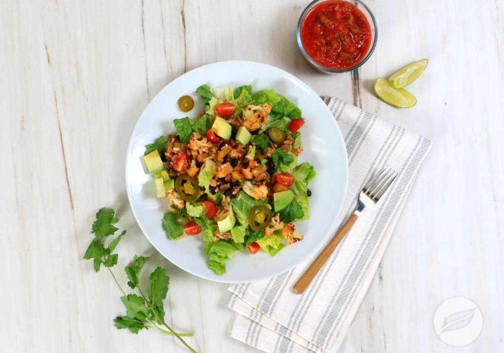 Image of Cauliflower Taco Salad