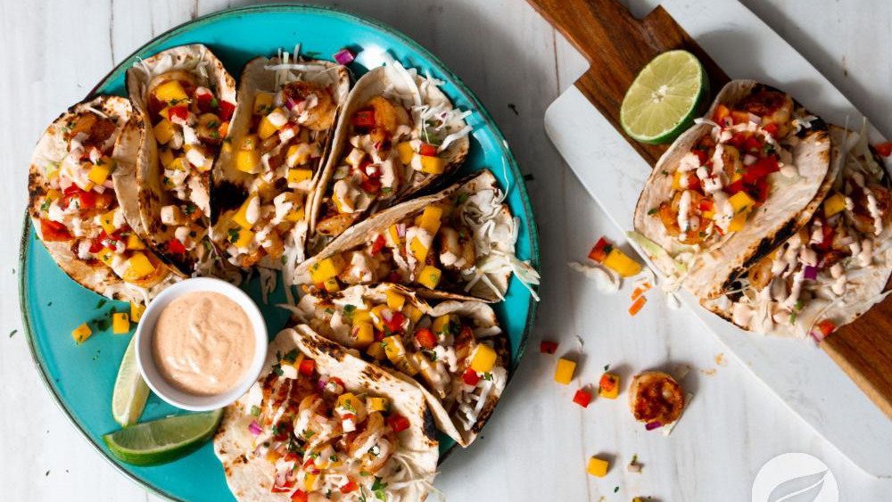 Image of Shrimp Tacos with Mango Salsa