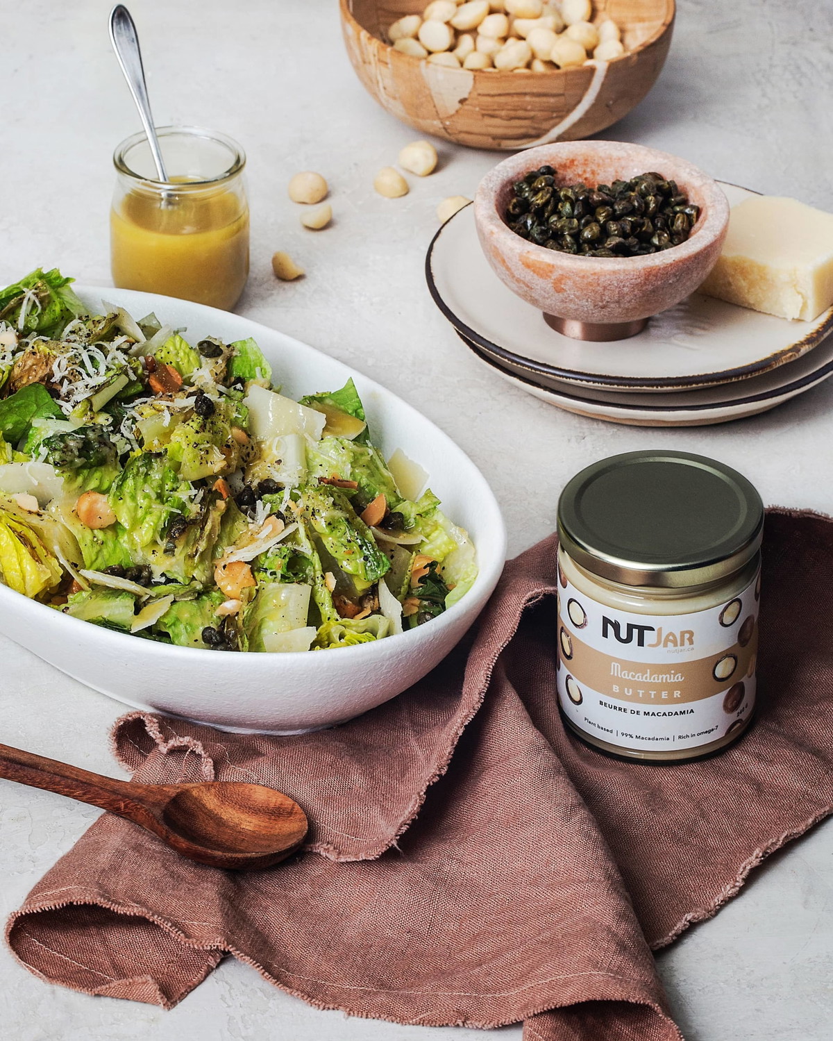 Macadamia Grilled Cesar Salad