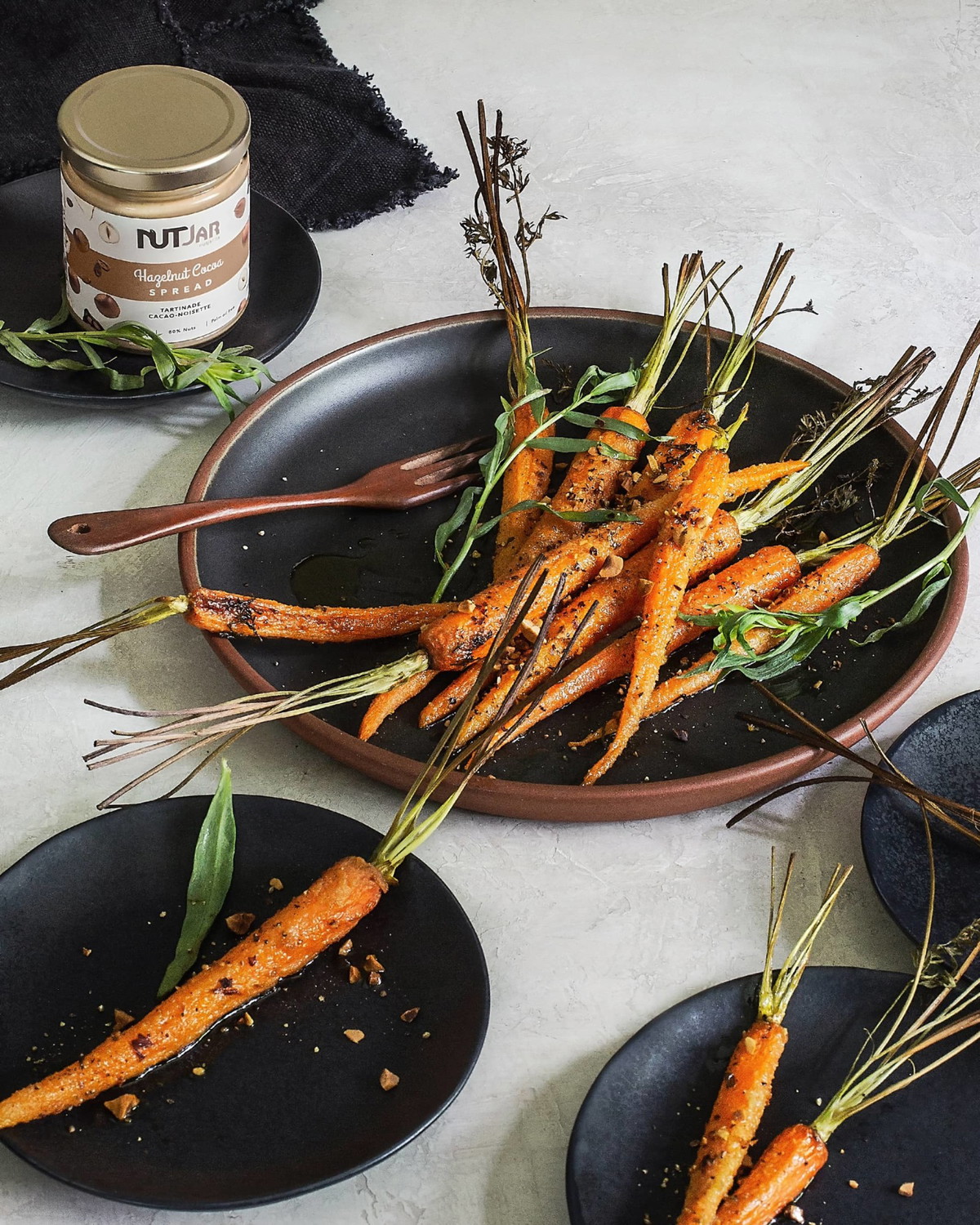 Hazelnut Roasted Carrots