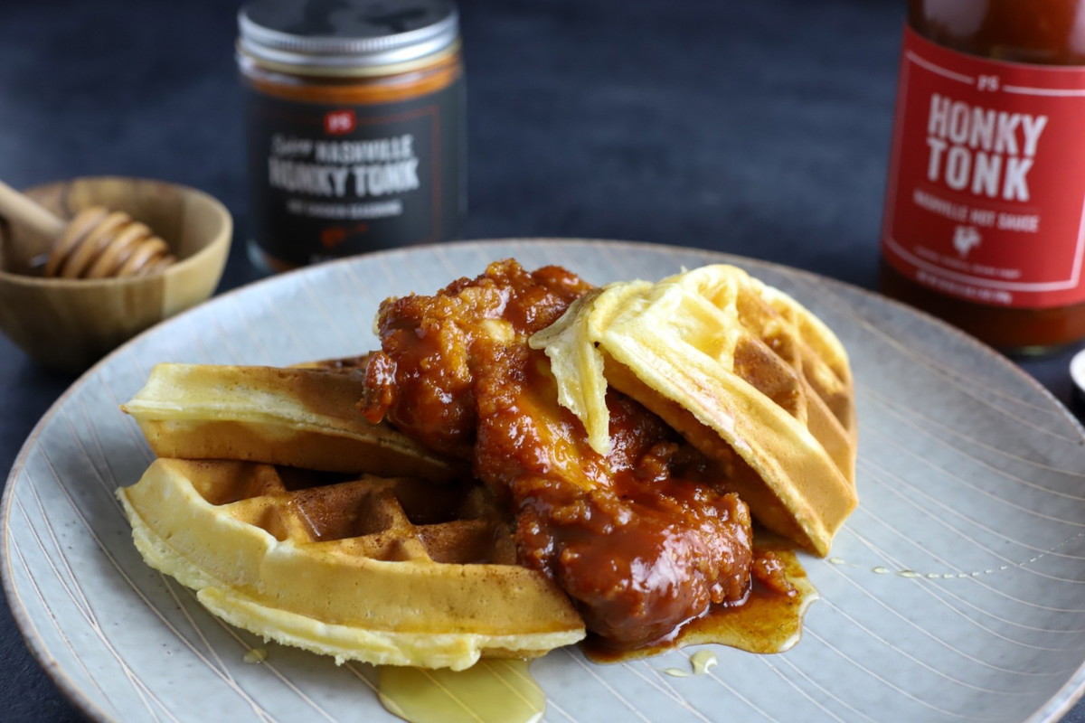 Nashville Hot Chicken & Waffles