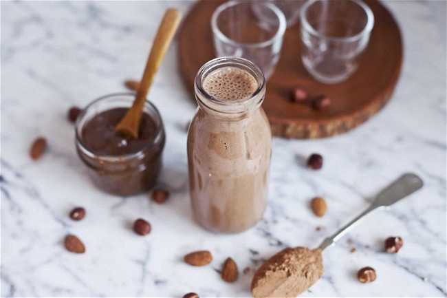 Image of Rich Chocolate and Hazelnut Butter Smoothie