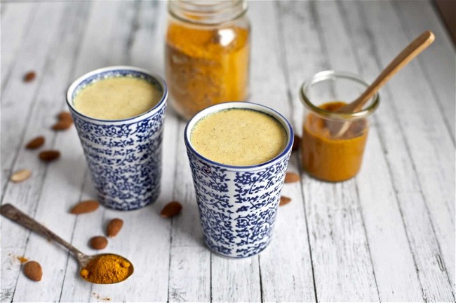 Image of Golden Milk with Turmeric, Cashews and Cardamom 