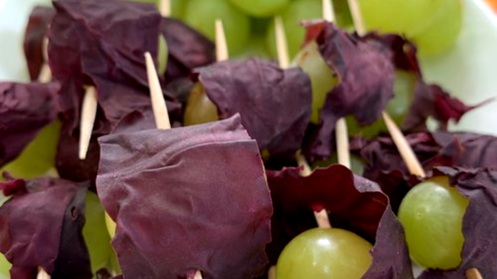 Image of Dulse-wrapped Grapes