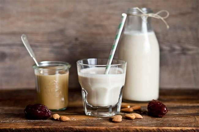 Image of Quick and Simple Almond Milk 