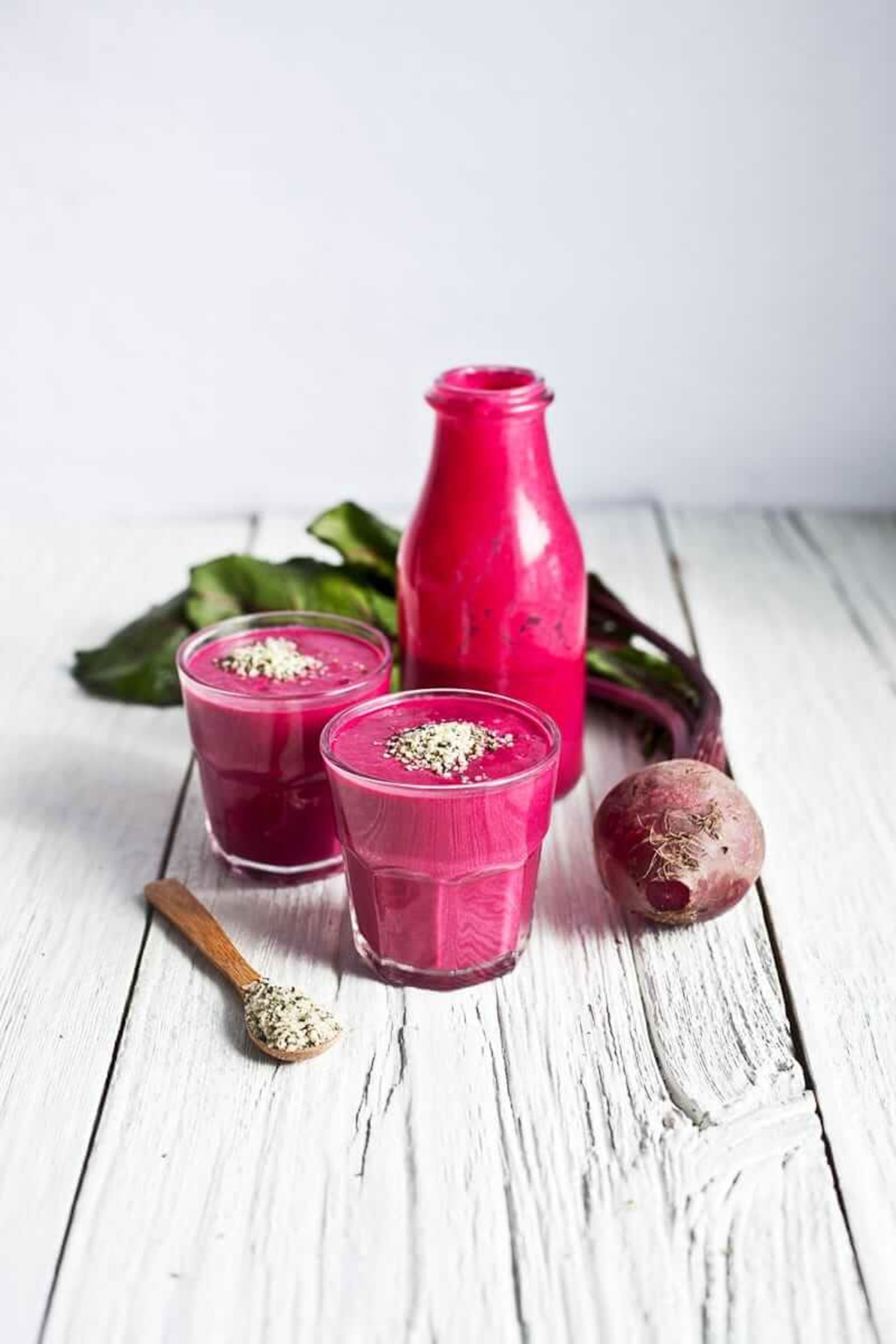 Beet, Raspberry And Hemp Smoothie - Drinks Recipe – Prana Foods