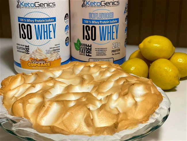 Image of Low Carb Keto Lemon Meringue Pie