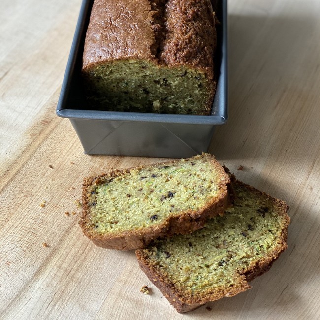Image of Zucchini Bread with Walnuts and Thyme