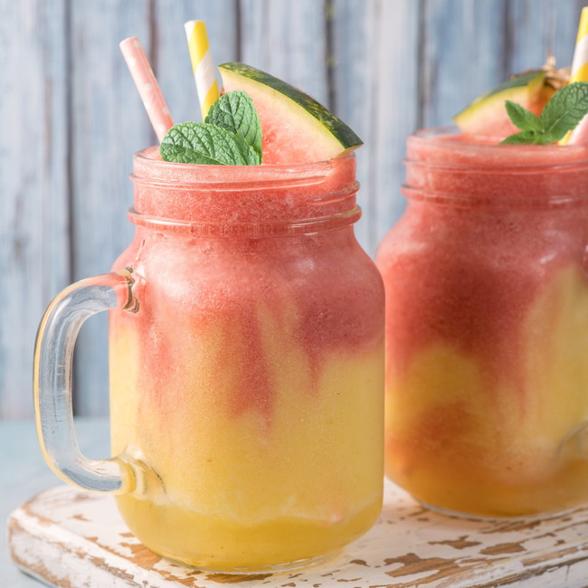 Image of Watermelon Mango Mint Smoothie