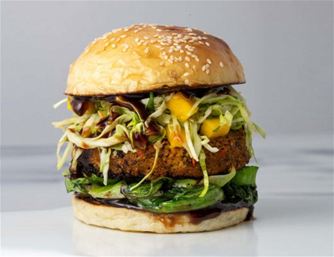 Image of Plant Based Asian Burger