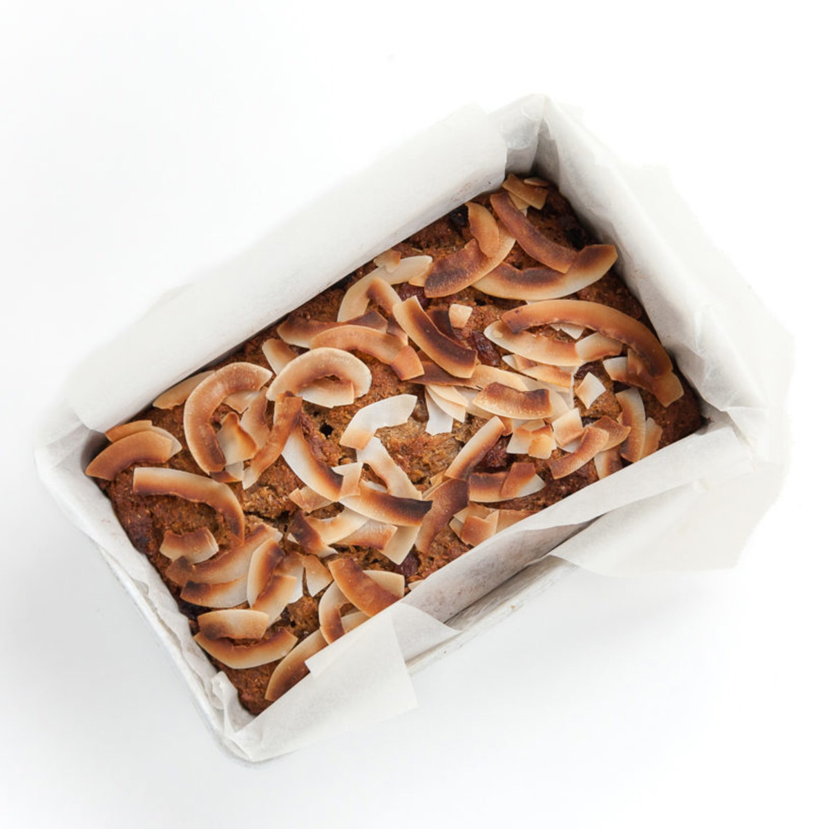 Zucchini, Coconut & Cranberry Loaf