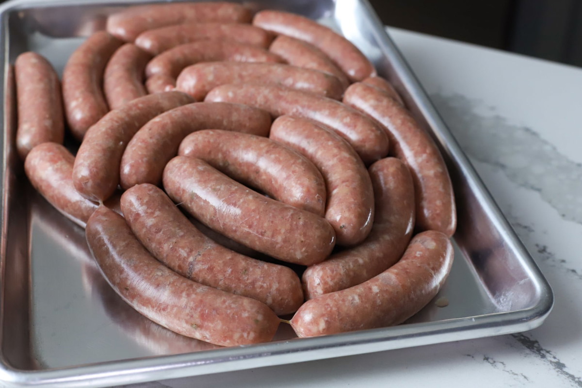 Apple Pie Breakfast Sausage Link