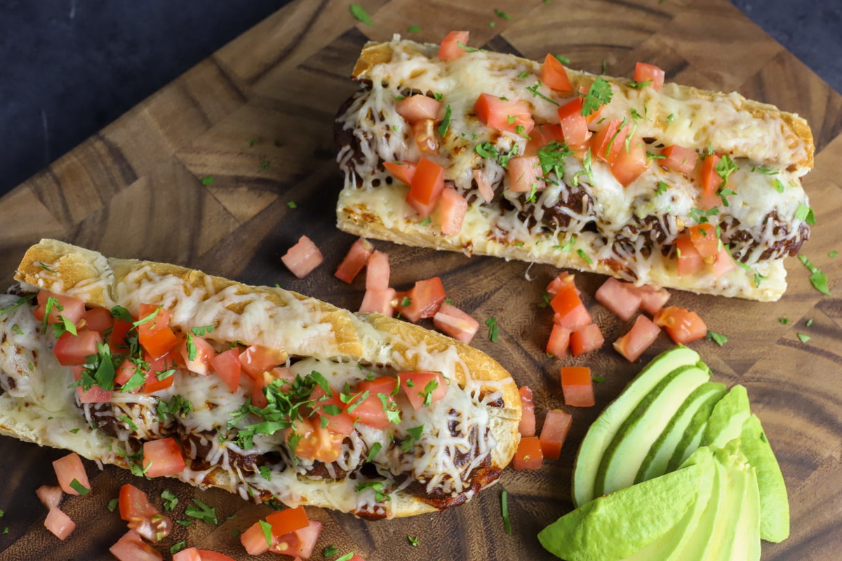 Enchilada Meatball Sub