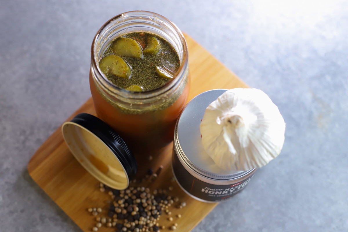 Easy Nashville Hot Homemade Pickles
