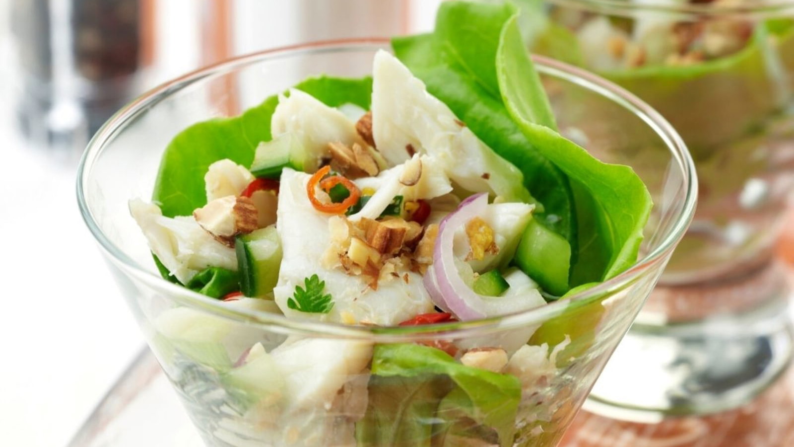 Image of Southeast Asia Crab and Almond Salad
