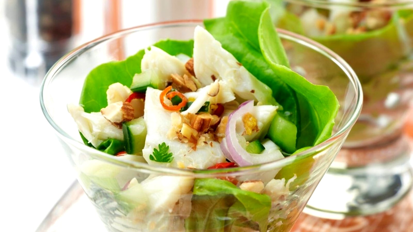 Image of Southeast Asia Crab and Almond Salad