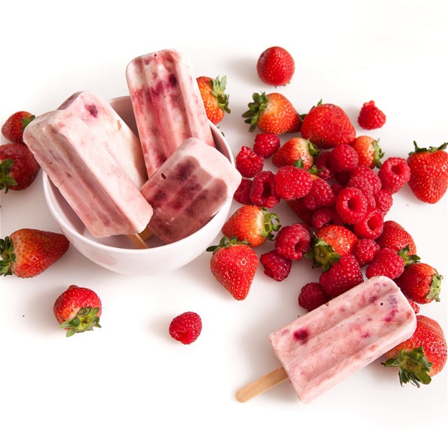 Image of Berry Yoghurt Ice Blocks
