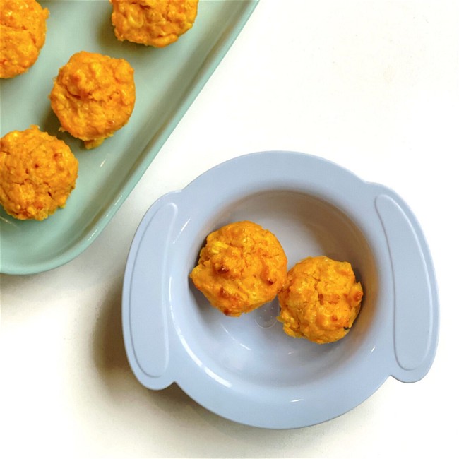 Image of Carrot, Corn & Cheese Mini Muffins