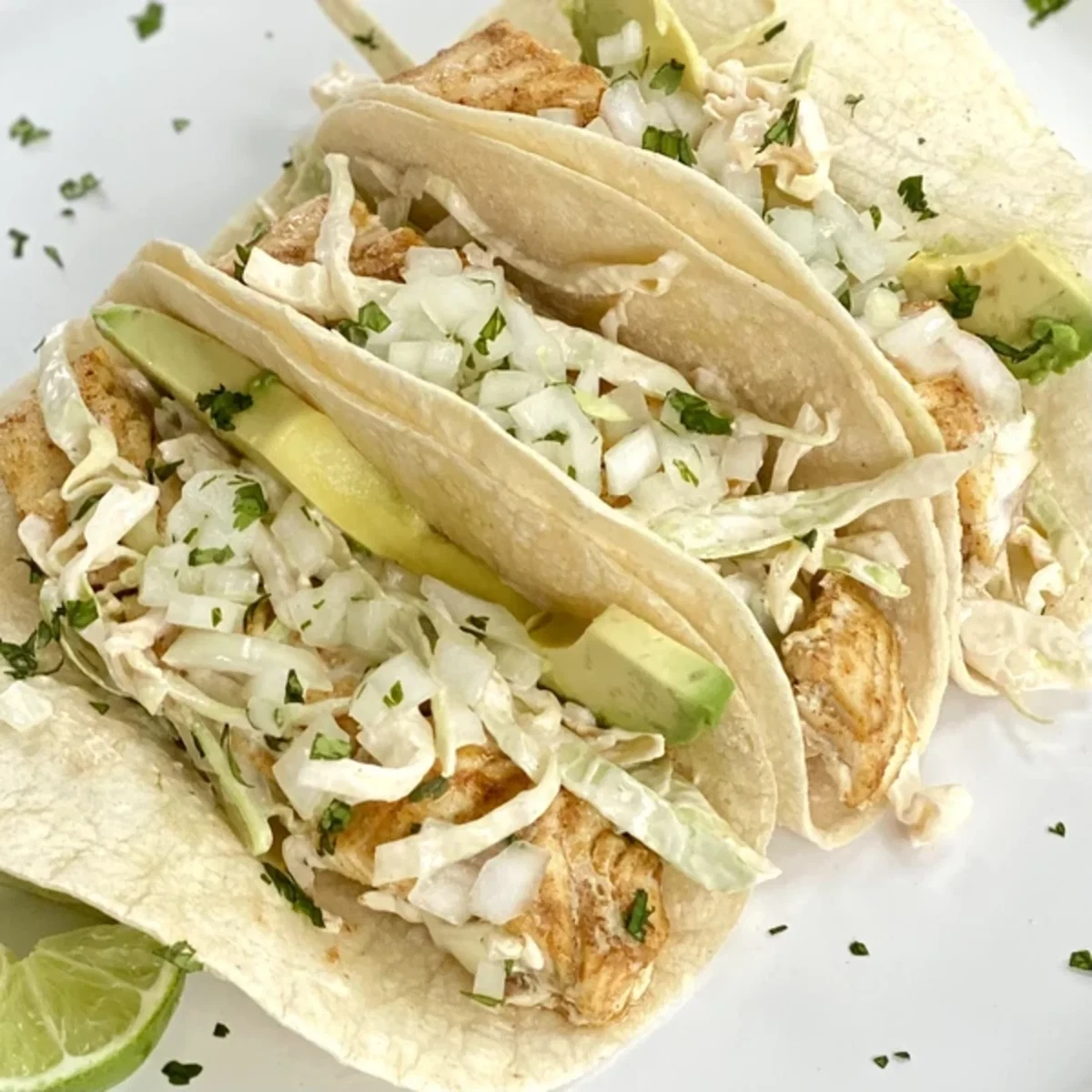 Sheet Pan Halibut Tacos