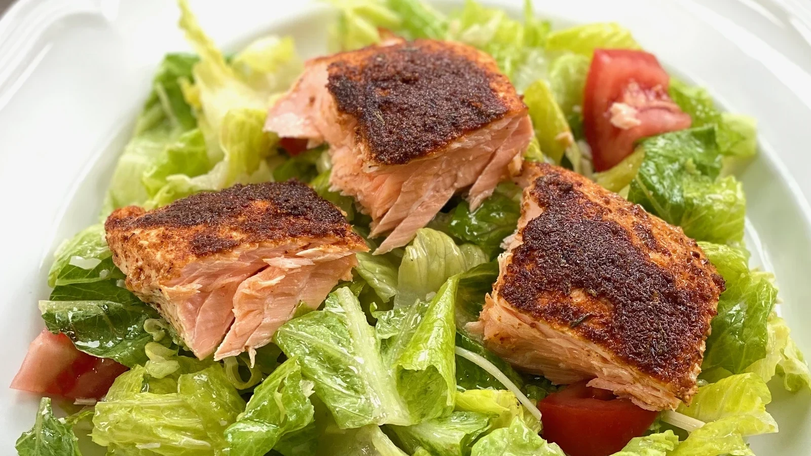 Image of Blackened Salmon Caesar Salad