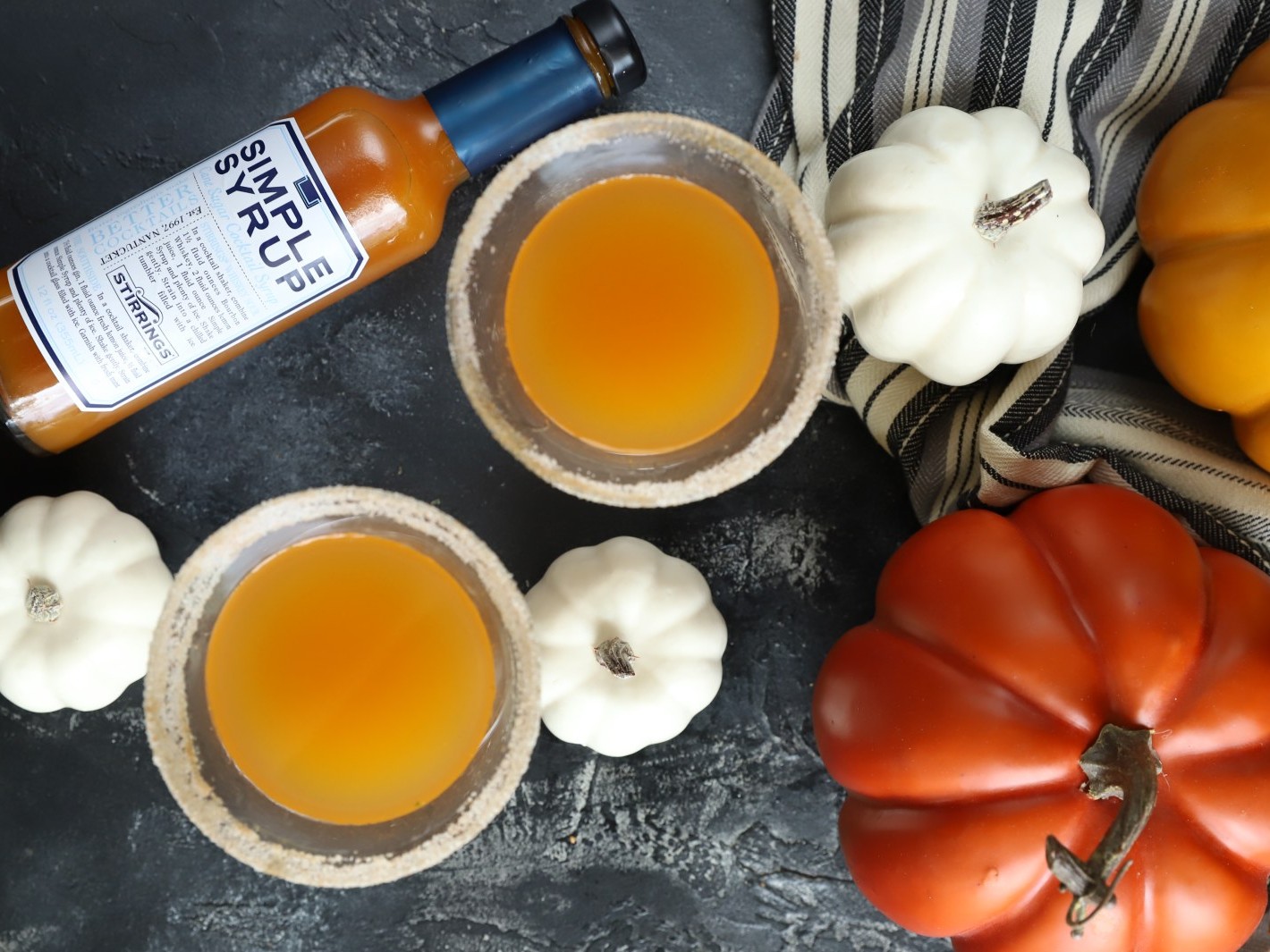 Pumpkin Pie Spice Infused Simple Syrup - Cocktail Recipe | Stirrings
