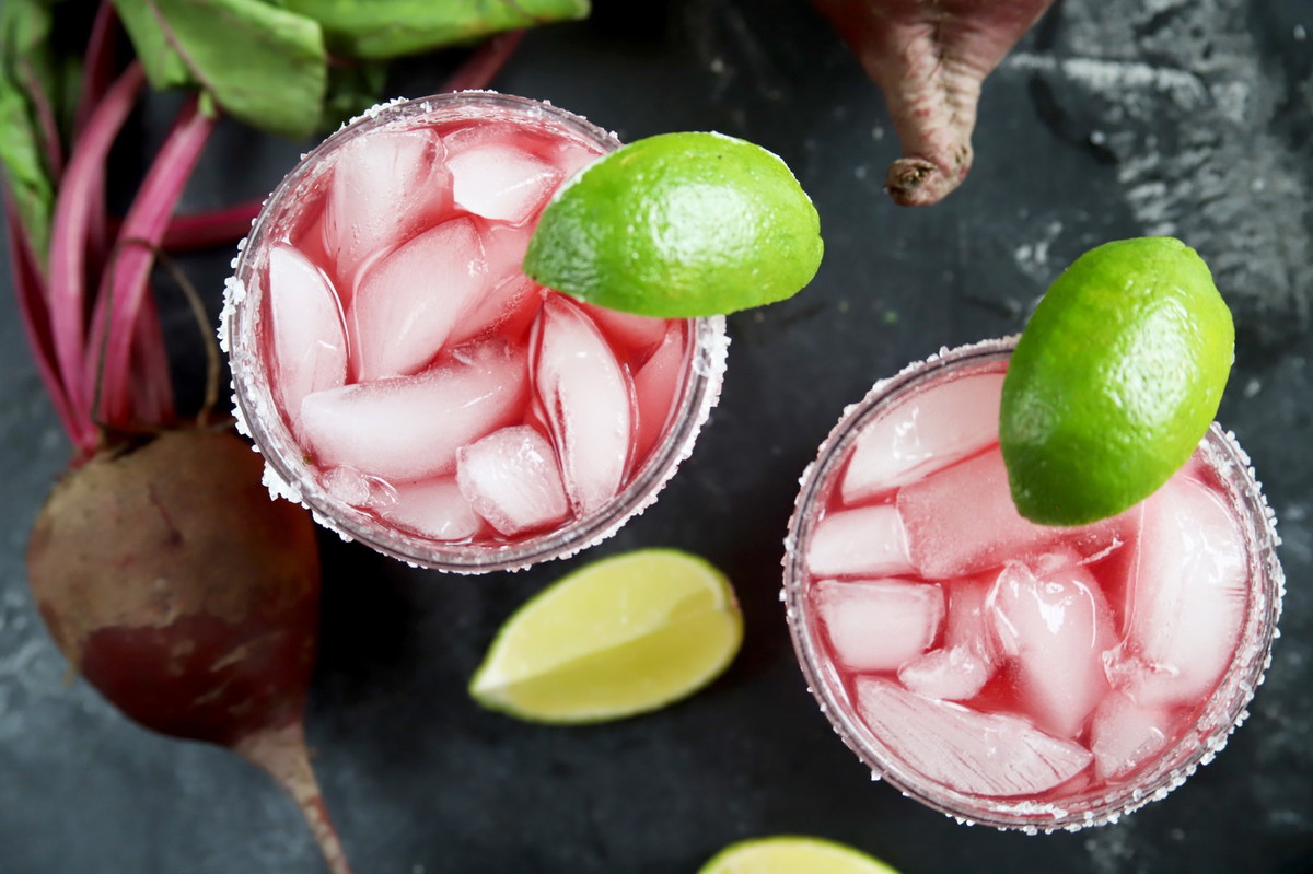 Beet Infused Simple Syrup