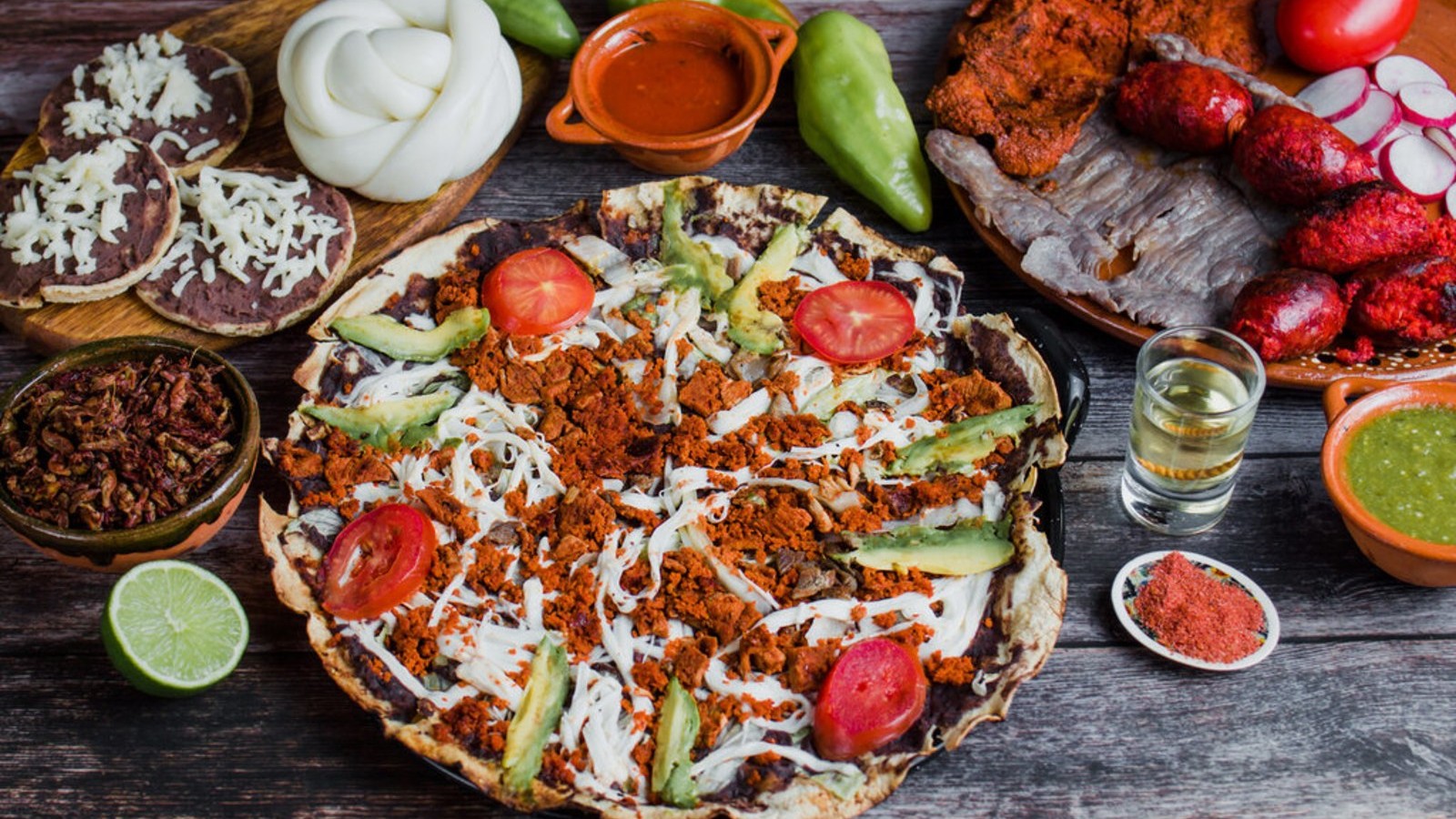 Image of Tlayuda Recipe: Oaxaca’s Famous Open-Faced Pizza Tacos!