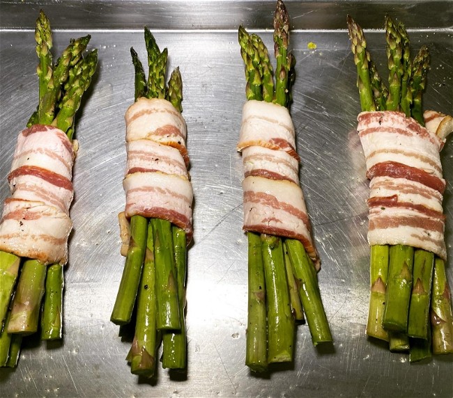 Image of Bacon Wrapped Asparagus