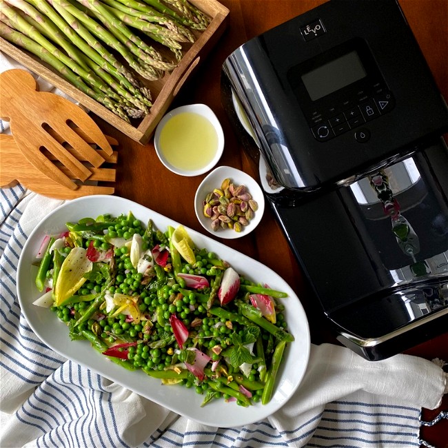 Image of Mint-Infused Spring Pea and Asparagus Salad