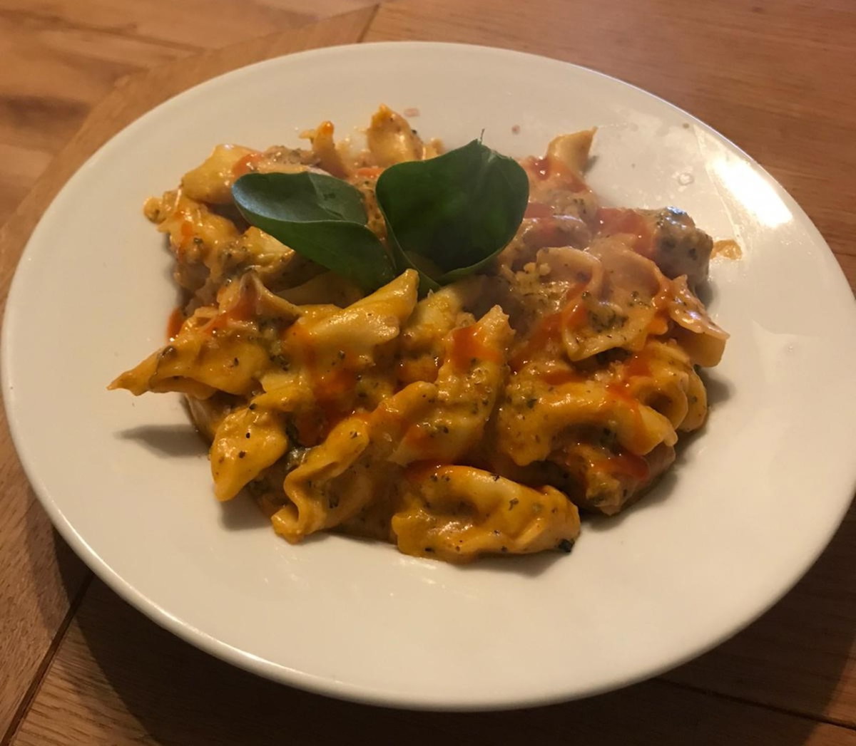Sausage & Chillililli Tortellini