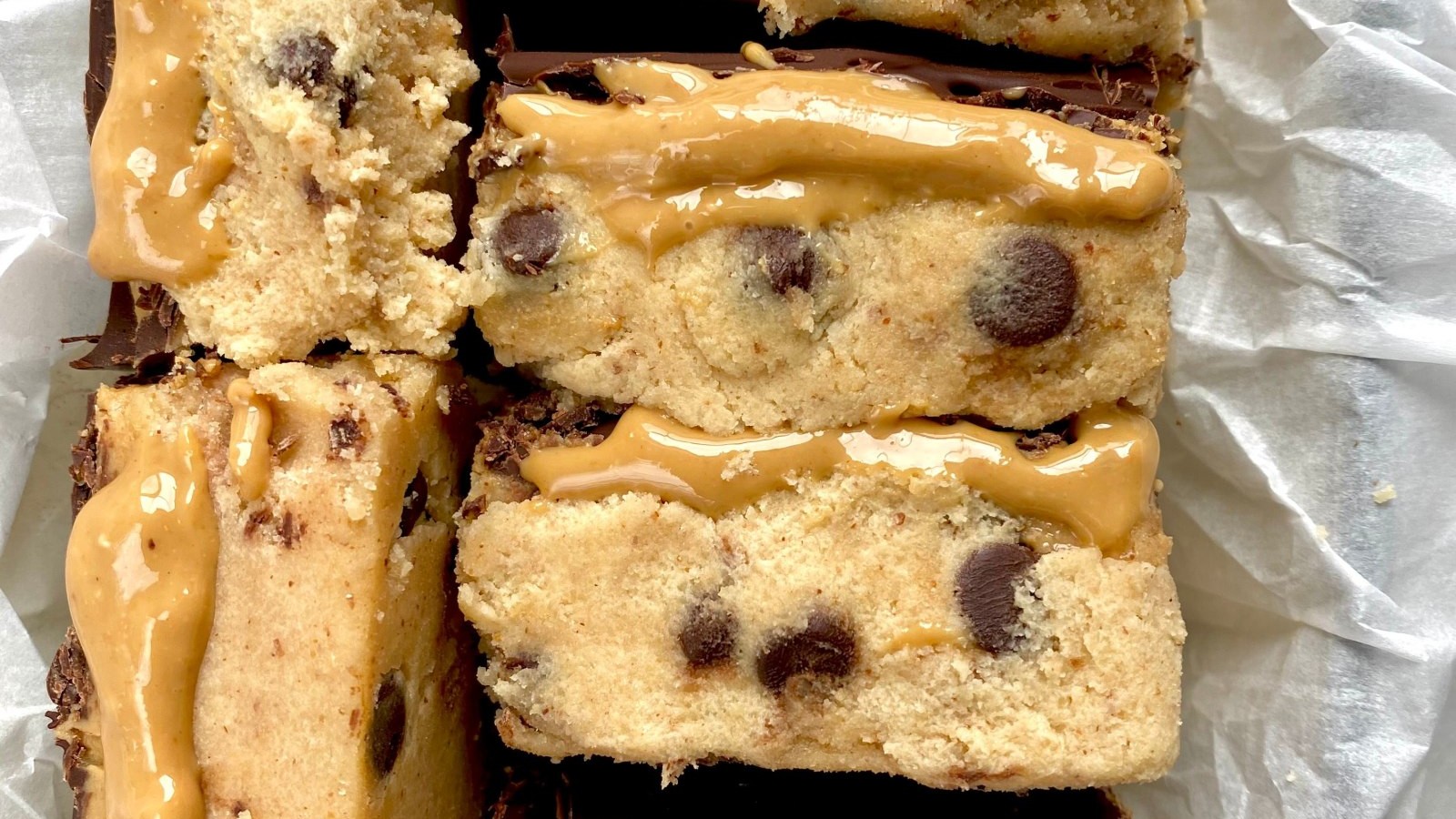 Image of Easy No-Bake Cookie Dough Bars