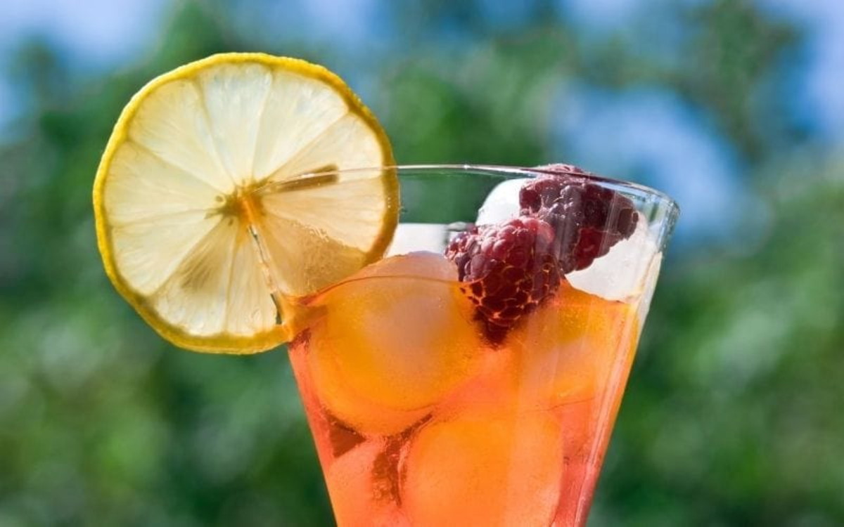 Mango Raspberry Mimosa