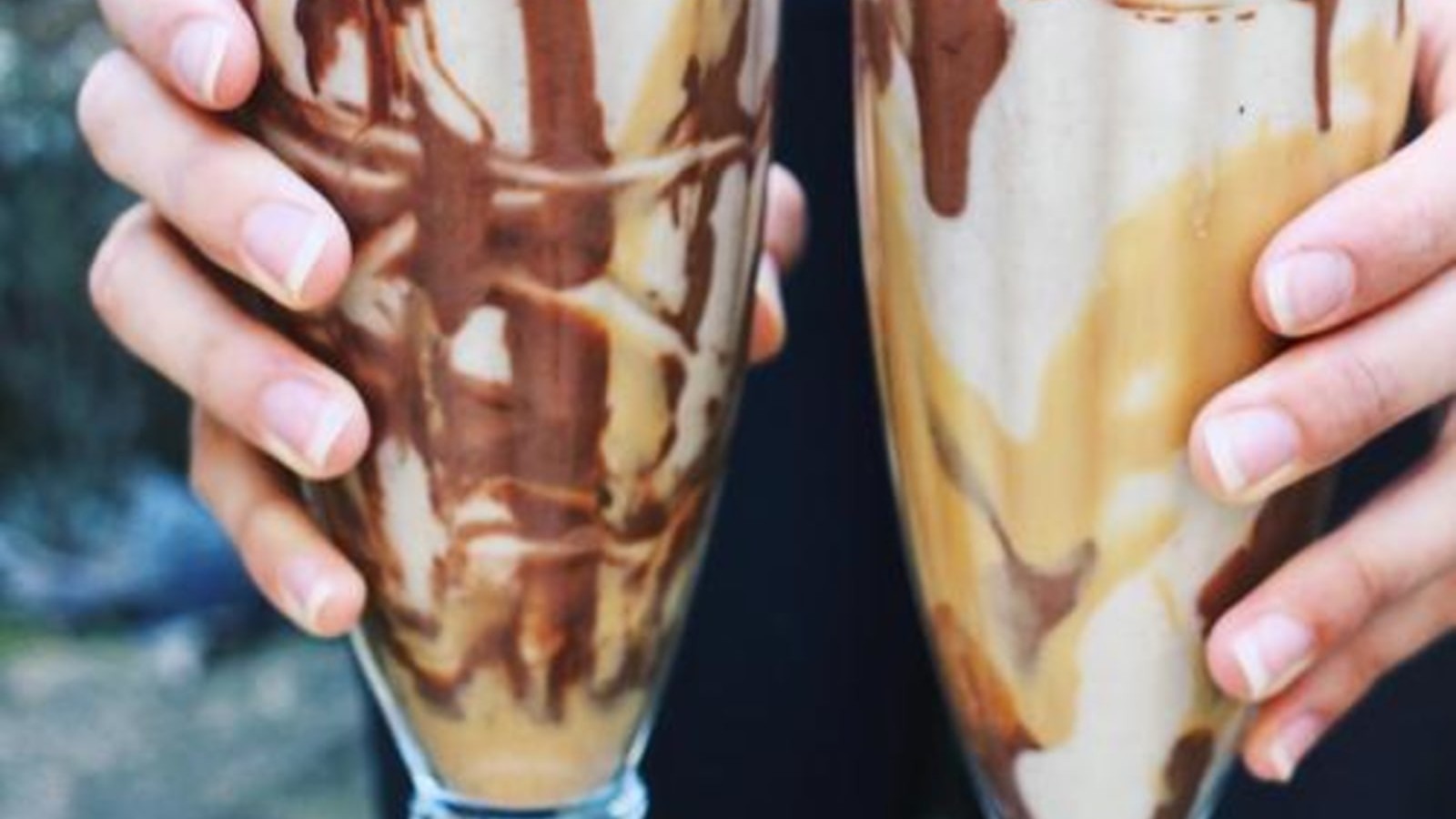 Image of Maca banana split smoothie