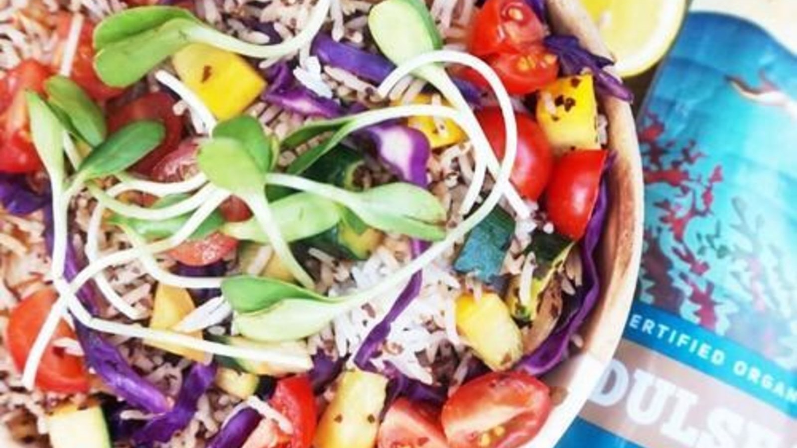 Image of Rainbow sea veg rice